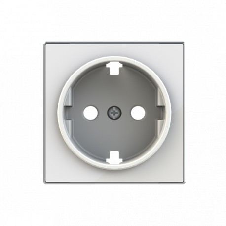 NIESSEN 2CLA858800A2101 2CLA858800A2101 8588 CB NIESSEN Tapa base enchufe Schuko T.T. lateral CB